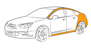 покраска кузова citroen c5